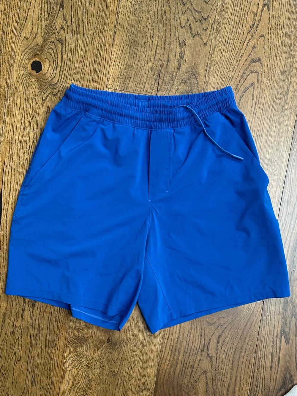 Lululemon Pace Breaker Linerless 5” inseam Short Beachball blue